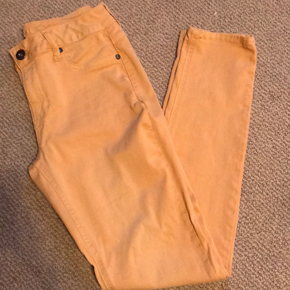 Mustard yellow pants